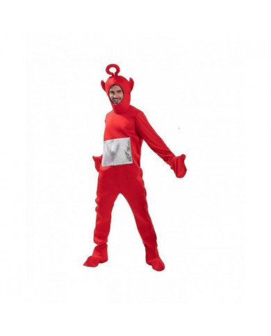 Adulte Tinky Winky Teletubbies Costume Pour Halloween Cosplay Carnivail Tenues de fête Pour Hommes Femmes