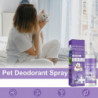 50ml Dog & for Cat Deodorant With Natural Plant Formula Puppy Supplies? Pet Liquid Perfume Spray Long-Lasting Clean