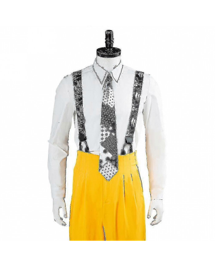 Film&tv Le Masque Jim Carrey Cosplay Costumes Set Unisexe Adulte Jaune Costume Uniforme Tenues Halloween Carnaval [...]