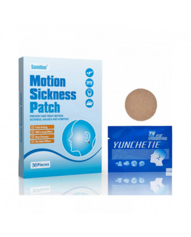 Motion Sickness Stickers Seasickness Ear Stickers 1 Box 36 Pieces