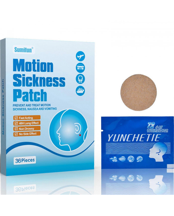 Motion Sickness Stickers Seasickness Ear Stickers 1 Box 36 Pieces
