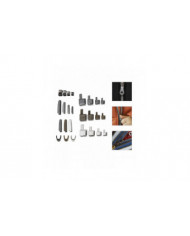 24 Set Metal Zipper Head Sliders Retainer Insertion Pin Zipper Stop Accessories Plug Zipper Repair Kit For Coat [...]