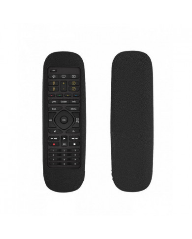 Remote Control Case for Harmony Companion Remote Control Case Shockproof and Washable Silicone Case Black