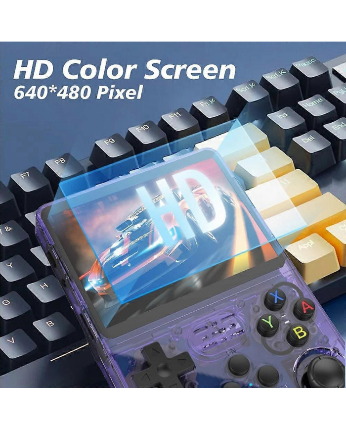 Console de jeu portable rétro R36S, 128G