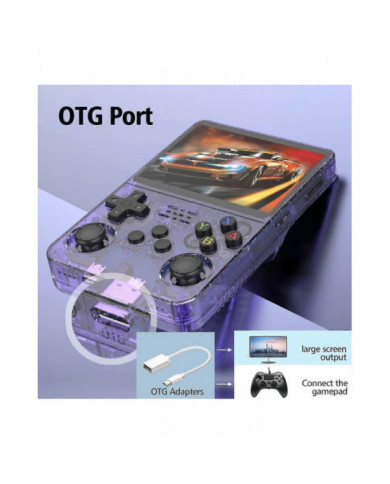 Console de jeu portable rétro R36S, 128G