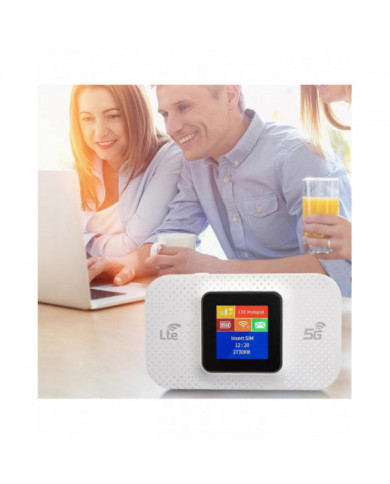 H807Pro 4G Lte Routeur WiFi avec Fente pour Carte Sim 150Mbps Répéteur de routeur sans fil Route mobile 3650MAh