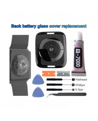 Lentille en verre arrière Professional Accurate Watch Panneau de verre arrière Remplacement Compatible Apple Watch [...]