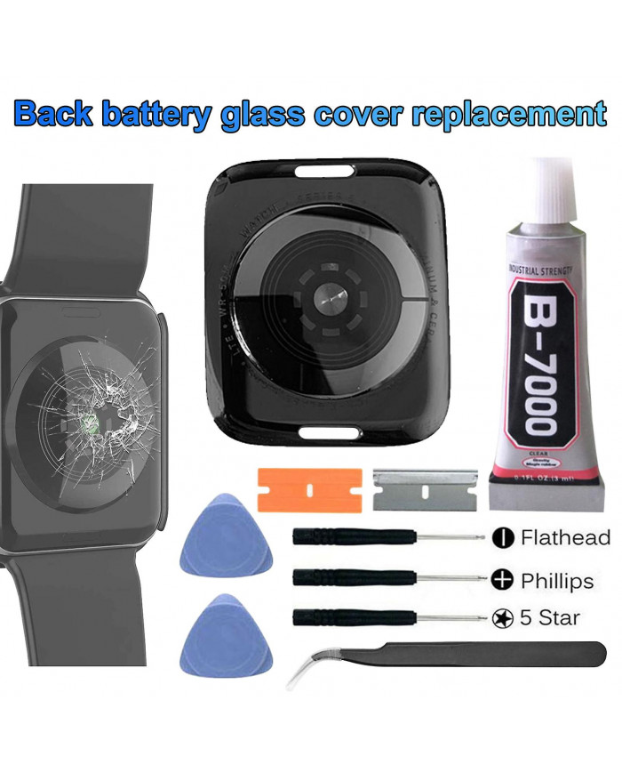 Lentille en verre arrière Professional Accurate Watch Panneau de verre arrière Remplacement Compatible Apple Watch [...]