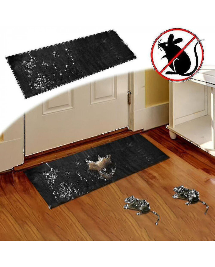 2x Rat Sticky Mouse Pads Extra Large Glue Pad pour les souris et les rats, Enhanced Stickiness Pads
