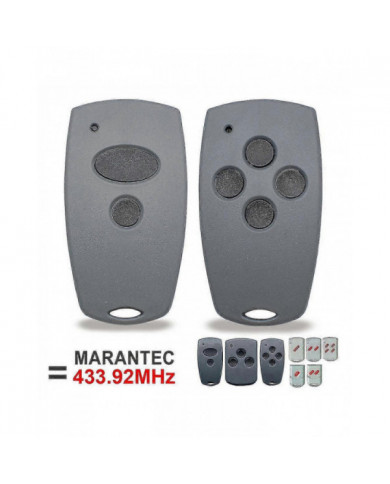 3 pièces Marantec Digital 302 304 313 382 384 220 250 252 270 Az021 64176 Télécommande de porte de garage 43392mhz [...]