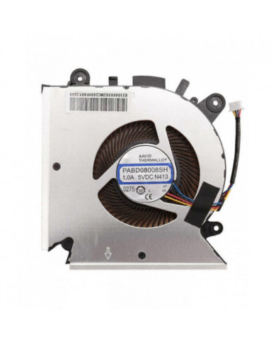 Ventilateur de refroidissement du processeur pour MSI GF63 MS-16R1 MS-16R2 PABD08008SH N413 E322500300A