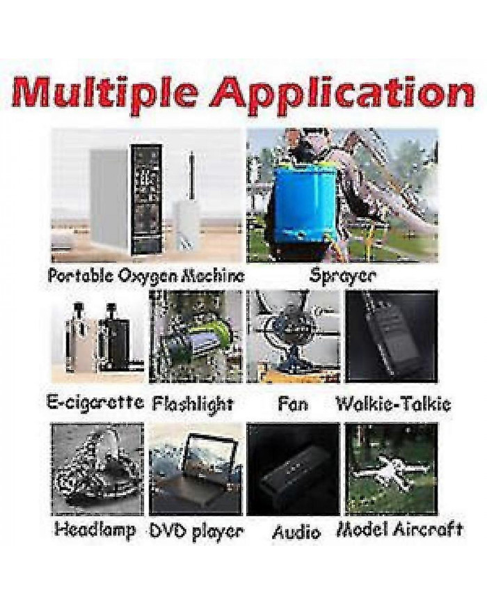 Batterie rechargeable 2500mah 14.8v pour concentrateur d’oxygène Nt-03 Maf-605a Varon Outdoor