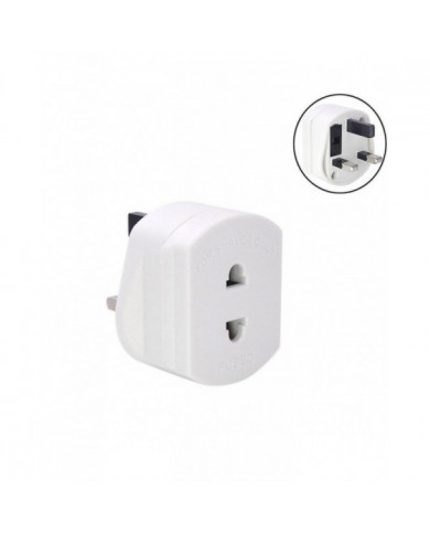 Adaptateur de prise de rasoir Adaptateur de brosse à dents de rasage Épilateurs Salle de bain UK à 2 broches 3