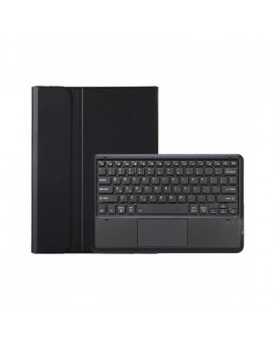 AM24-A pour Lenovo Tab P12 Housse de tablette en cuir ultra-mince + clavier Bluetooth avec pavé tactile