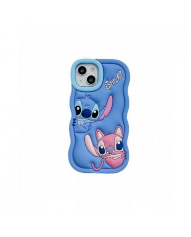 Compatible avec l’étui iPhone 6/7/8/SE/XR/11/12/13/15, Lilo & Stitch Housse de protection souple en silicone [...]