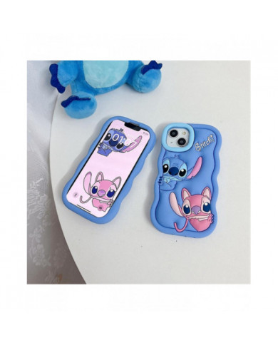 Compatible avec l’étui iPhone 6/7/8/SE/XR/11/12/13/15, Lilo & Stitch Housse de protection souple en silicone [...]