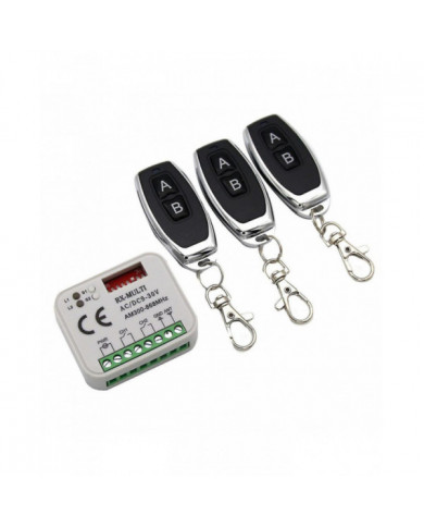 Garage Gate Remote Receiver 433 868mhz Rx Multi 300-900mhz Ac/dc 9-30V Récepteur avec télécommande