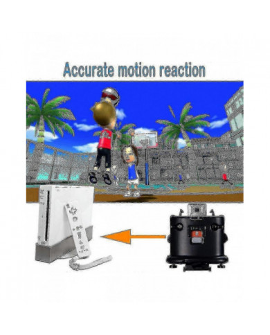 2 Motion Plus Adaptateur Capteur pour Télécommande Wii, Remplacement de l’accélérateur Motion Plus Adaptateur pour [...]