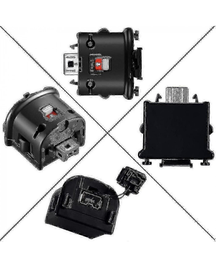 2 Motion Plus Adaptateur Capteur pour Télécommande Wii, Remplacement de l’accélérateur Motion Plus Adaptateur pour [...]