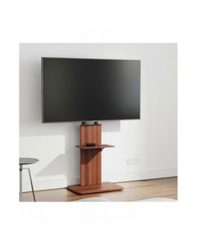 Support de sol pour téléviseur robuste à 5 niveaux Support de montage pour téléviseur réglable en hauteur jusqu’à 65 po