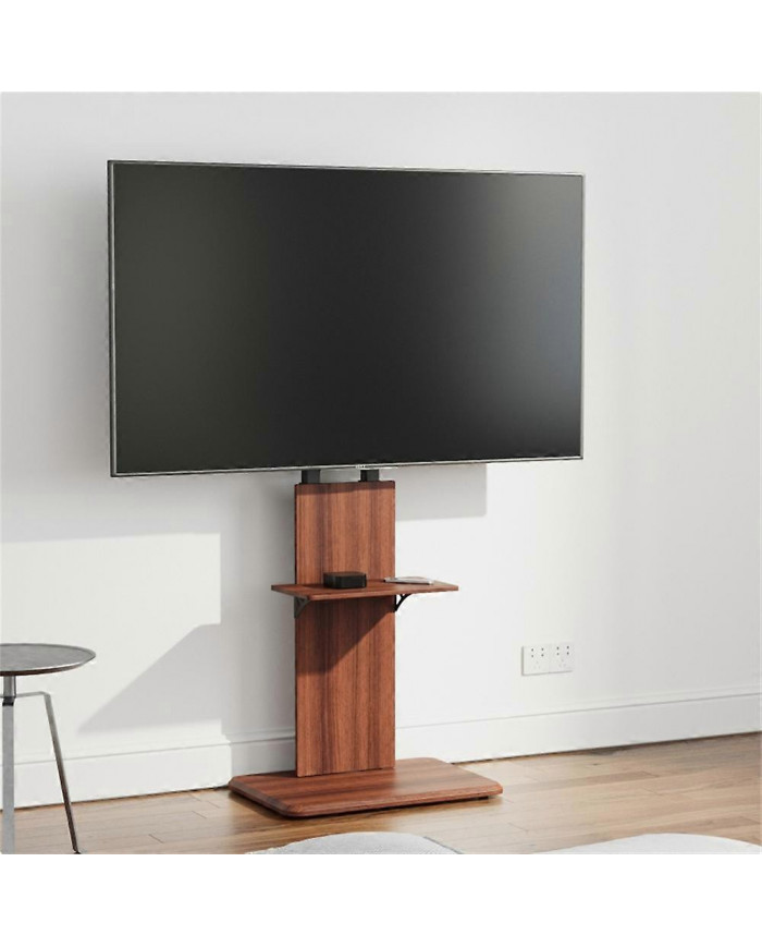 Support de sol pour téléviseur robuste à 5 niveaux Support de montage pour téléviseur réglable en hauteur jusqu’à 65 po