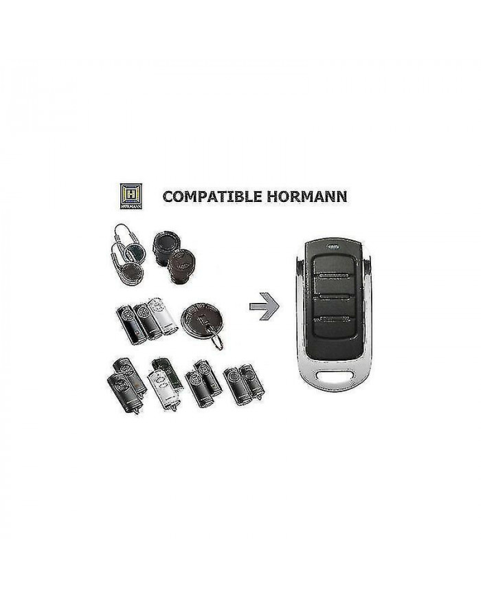 Télécommande Allotech Hor4 compatible avec Hormann Hsm2 868 ,hsm4 868, Hormann hs1 868,hs2 868,hs4 868 (hs)