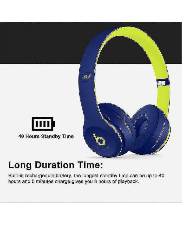 Casque Bluetooth sans fil Studio 3 Noise Cancelling Headset Music