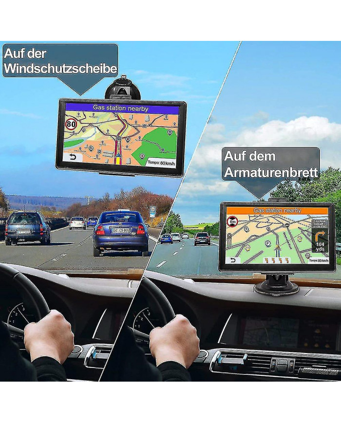Dispositif de navigation Gps Navi pour voiture 2022 - Navigation pour voiture Voiture Camion Navi 7 pouces à vie [...]