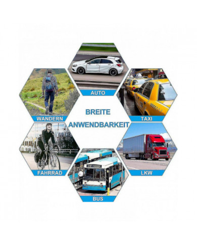 Dispositif de navigation Gps Navi pour voiture 2022 - Navigation pour voiture Voiture Camion Navi 7 pouces à vie [...]