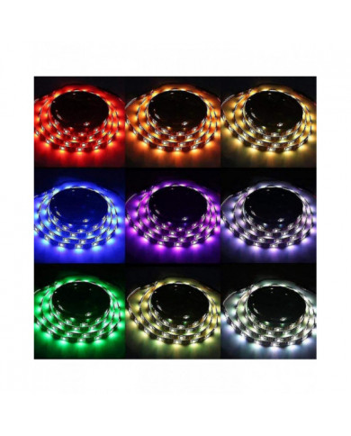 Led Strip Light Télécommande Batterie Box Powered High Brightness Ip65 Imperméable à l’eau Décoration Dc 5V RGB [...]