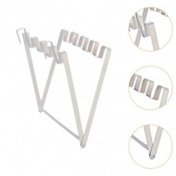 Foldable Trash Bag Rack Trash Bag Holder for Cupboard for Living Room Office White Foldable Trash Bag Rack Trash Bag Holder for Cupboard for Living Room Office White
