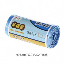 Trash Bags 10 Rolls /300 Count Kitchen Trash Bags for Kitchen Office Bedroom Blue