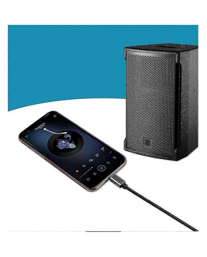 Adaptateur audio Câble Téléphone vers Rca Lotus Câble Haut-Parleur Amplificateur Audio Lien Câble Audio Pour Apple [...]