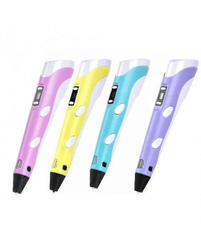 Stylo 3D avec écran LED, stylo d’impression 3D avec chargement USB, recharges de filament Pla 30 couleurs, Pla & [...]