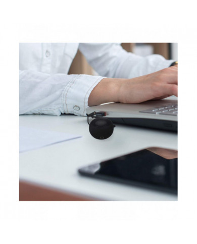 Mini haut-parleur portable rechargeable de voyage avec entrée auxiliaire filaire 3,5 mm prise casque