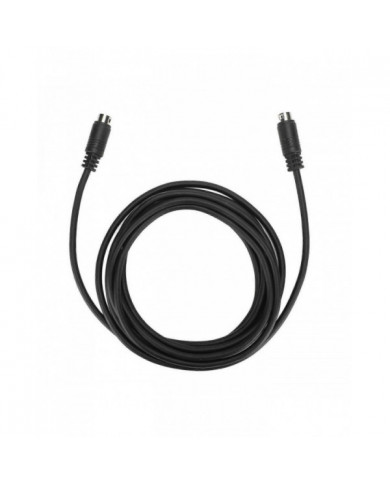 Câble d’entrée audio mâle à 9 broches mâle à 9 broches Câble professionnel Mini Din 9PIN compatible avec Media Ce