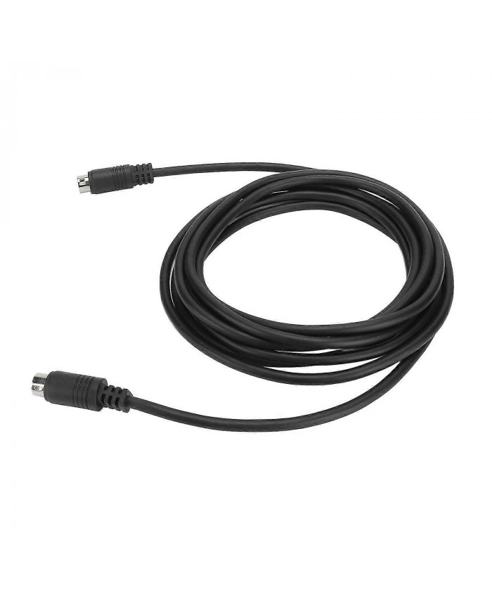 Câble d’entrée audio mâle à 9 broches mâle à 9 broches Câble professionnel Mini Din 9PIN compatible avec Media Ce