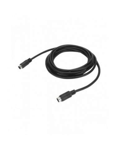 Câble d’entrée audio mâle à 9 broches mâle à 9 broches Câble professionnel Mini Din 9PIN compatible avec Media Ce