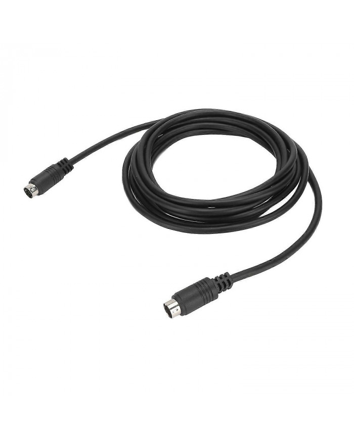 Câble d’entrée audio mâle à 9 broches mâle à 9 broches Câble professionnel Mini Din 9PIN compatible avec Media Ce