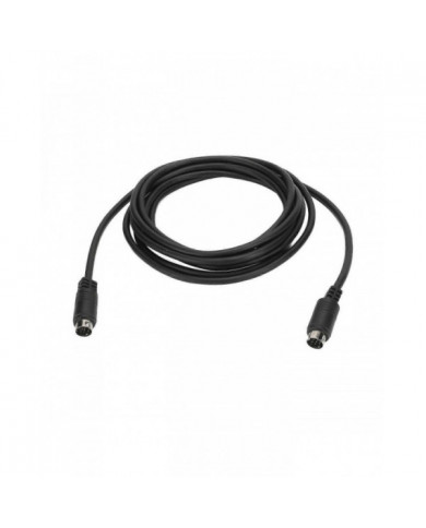 Câble d’entrée audio mâle à 9 broches mâle à 9 broches Câble professionnel Mini Din 9PIN compatible avec Media Ce