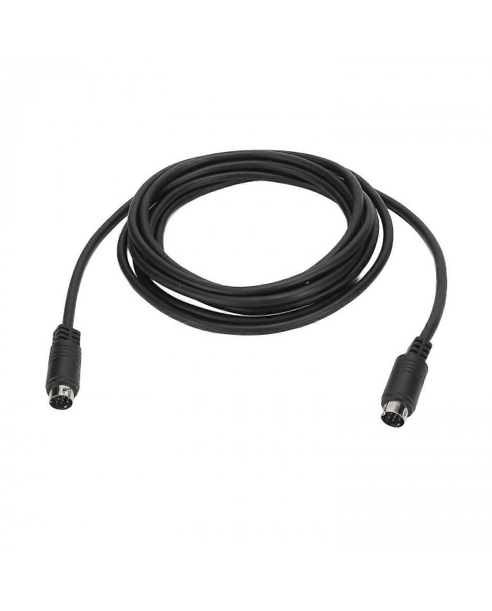 Câble d’entrée audio mâle à 9 broches mâle à 9 broches Câble professionnel Mini Din 9PIN compatible avec Media Ce