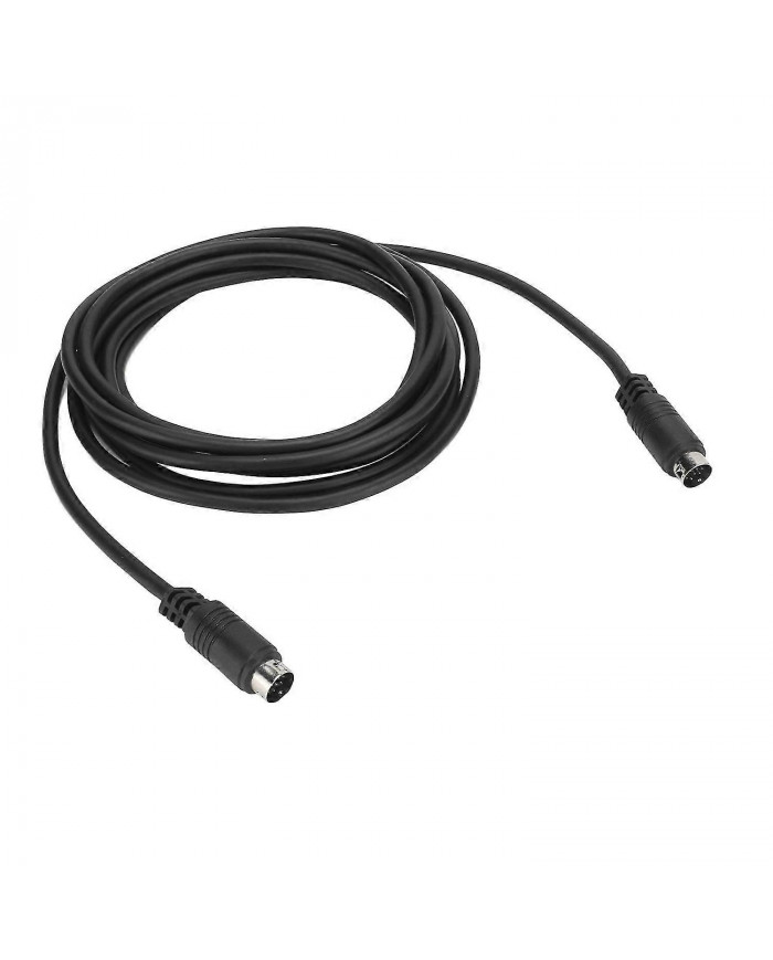 Câble d’entrée audio mâle à 9 broches mâle à 9 broches Câble professionnel Mini Din 9PIN compatible avec Media Ce