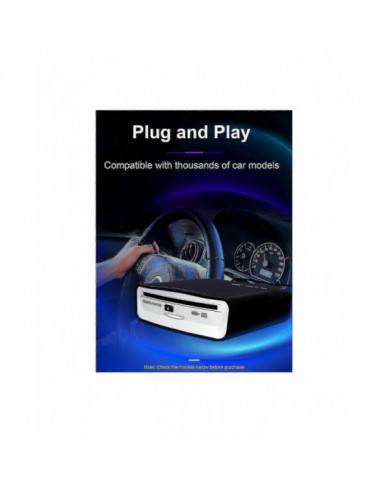 Lecteur CD universel externe pour voiture - Lecteur CD portable, se branche sur le port USB de voiture, ordinateur [...]