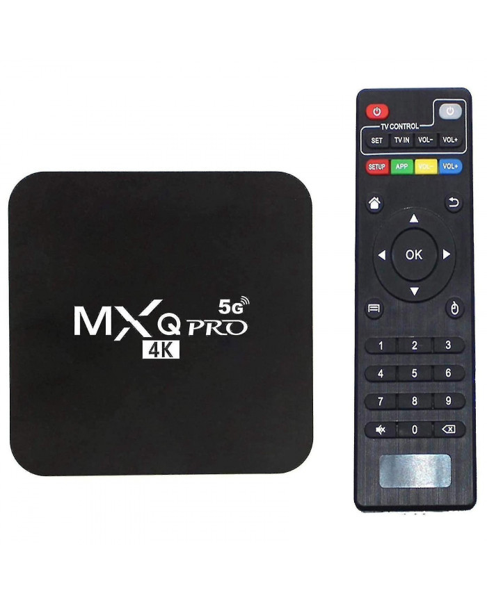 Pour Android Tv Box, 4k Hdr Streaming Media Player, 4gb Ram 32gb Rom Allwinner H3 -core Smart Tv Box