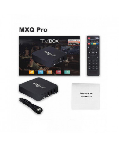 Pour Android Tv Box, 4k Hdr Streaming Media Player, 4gb Ram 32gb Rom Allwinner H3 -core Smart Tv Box