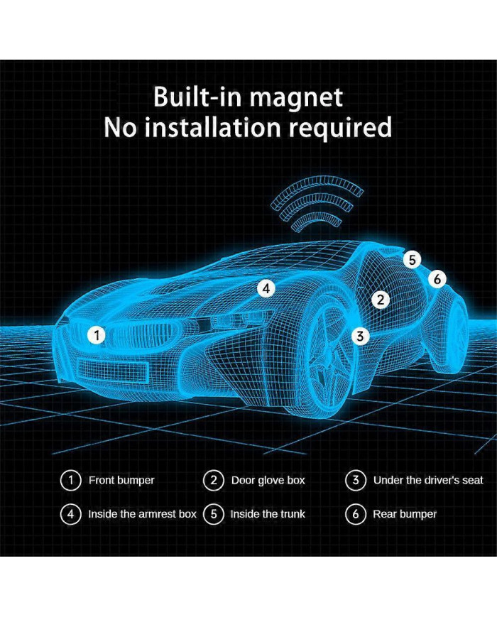 Mini traceur GPS GF10 magnétique en temps réel, dispositif de localisation de suivi de véhicule de voiture NOUVEAU