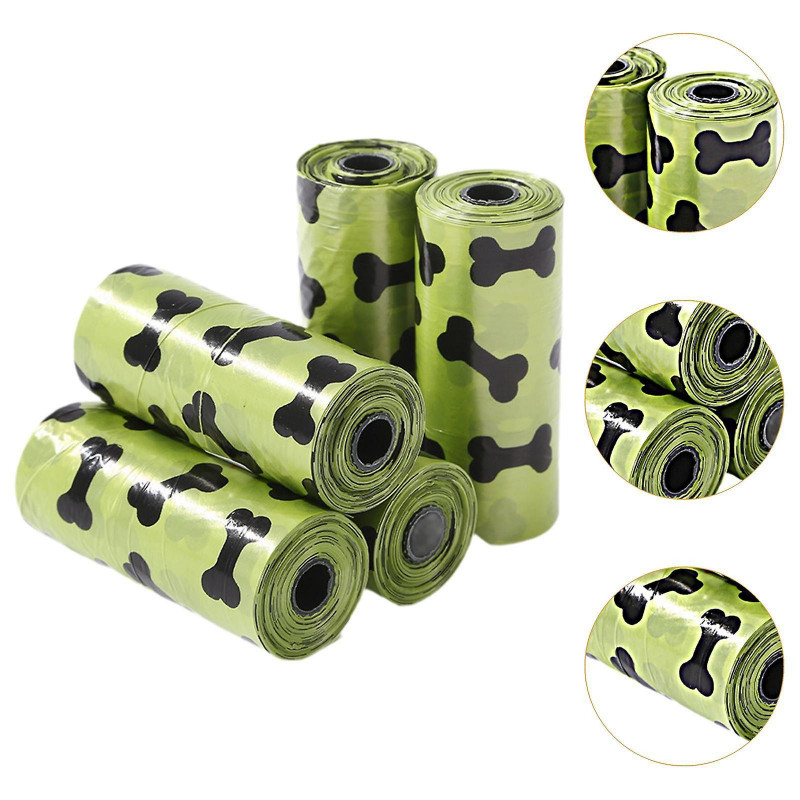 Dog Poop Trash Bags Pet Cleaning Leakproof Pet Waste Bags for Pets Puppy