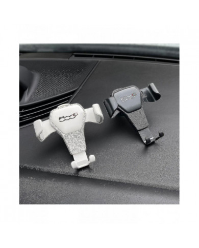 Nouveau support de téléphone portable réglable pour grille de ventilation de voiture, support Fiat pour 500 500c [...]