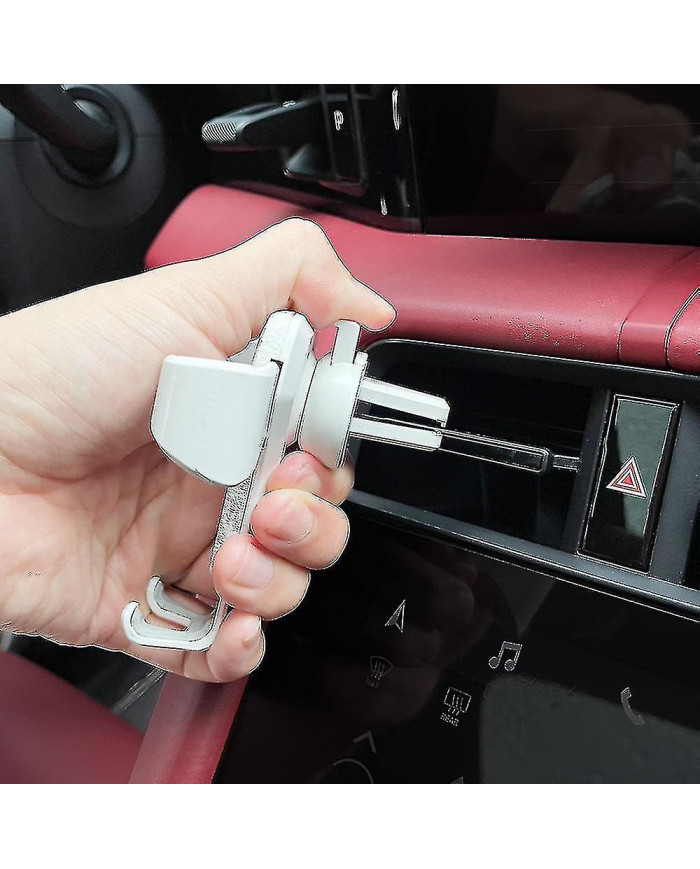 Nouveau support de téléphone portable réglable pour grille de ventilation de voiture, support Fiat pour 500 500c [...]