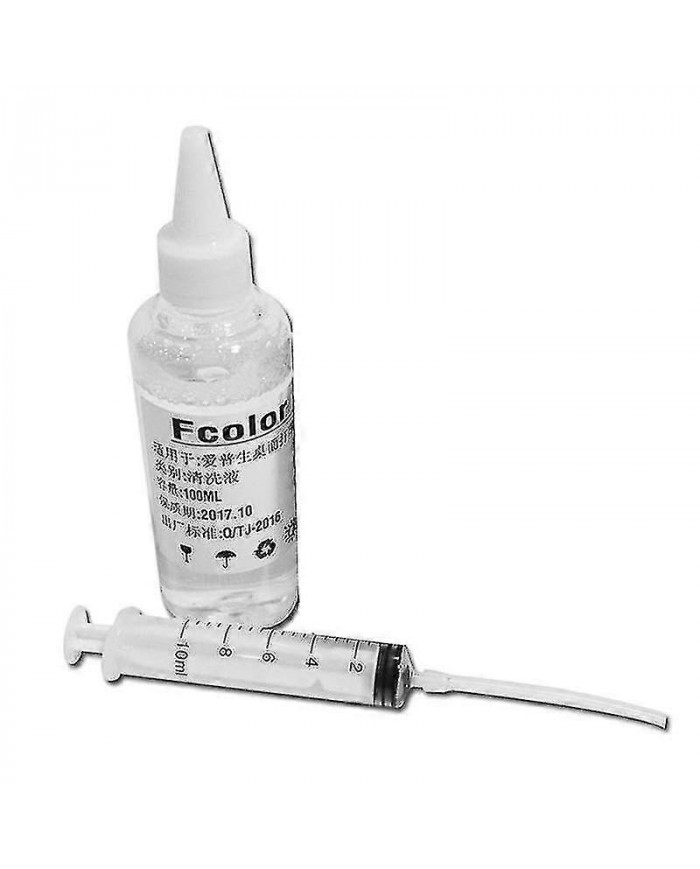 Kit de nettoyage d’imprimante Epson Nettoyeur de rinçage Débloquer l’impression s’adapte à la tête